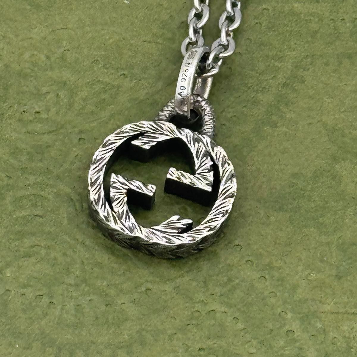 GUCCI インターロッキングg 通常サイズ 50cm ネックレス 1-2b-10