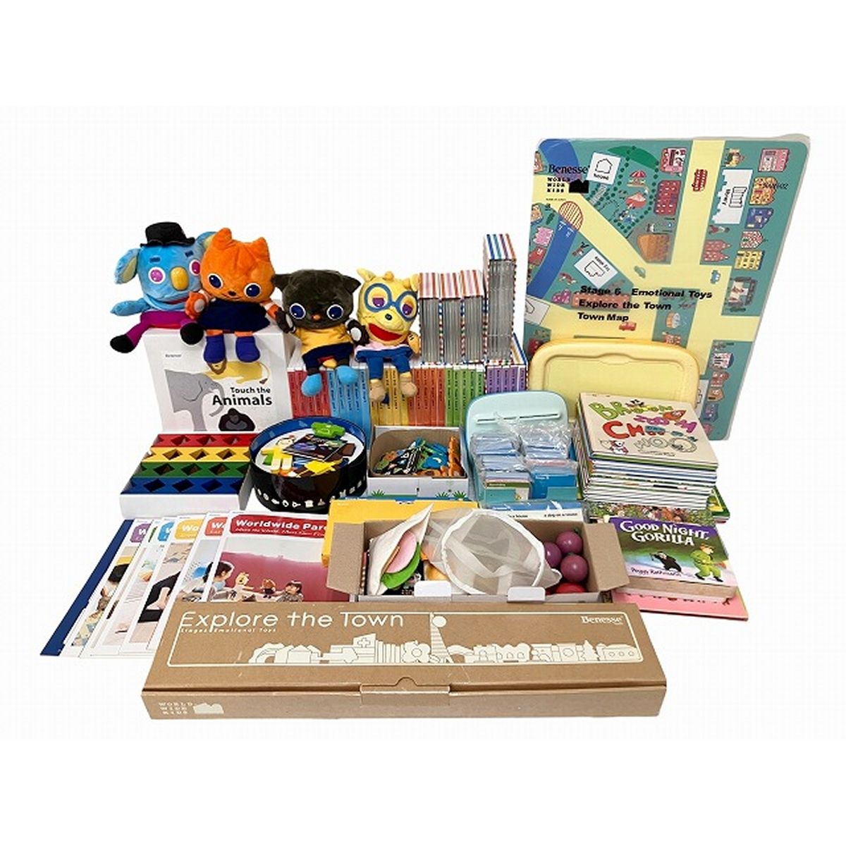 Benesse World wide Kids ワールドワイドキッズ Stage 1-6 英語 教材