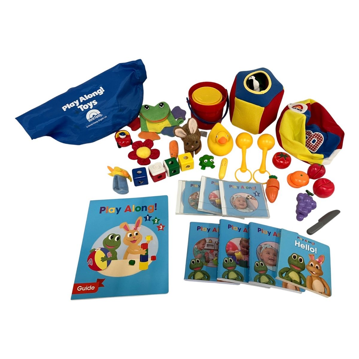 DWE ディズニーワールドイングリッシュプレイメイト&一部教材セット DWE プレイアロングセット 2021年頃 ディズニーワールドオブ