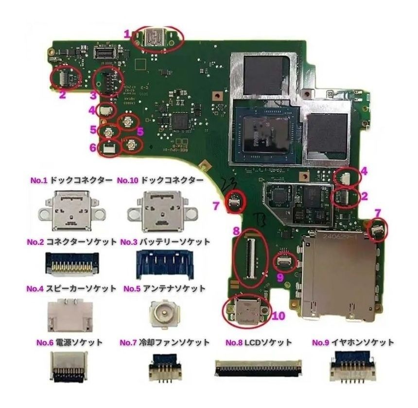 任天堂 Switch2 スイッチ2 本体 マザーボード PCBボード 電源