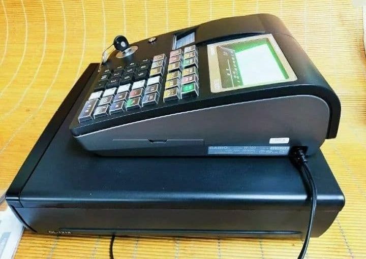 ショップ カシオレジスター TE-300 フル設定無料 送料無料人気機種 013099