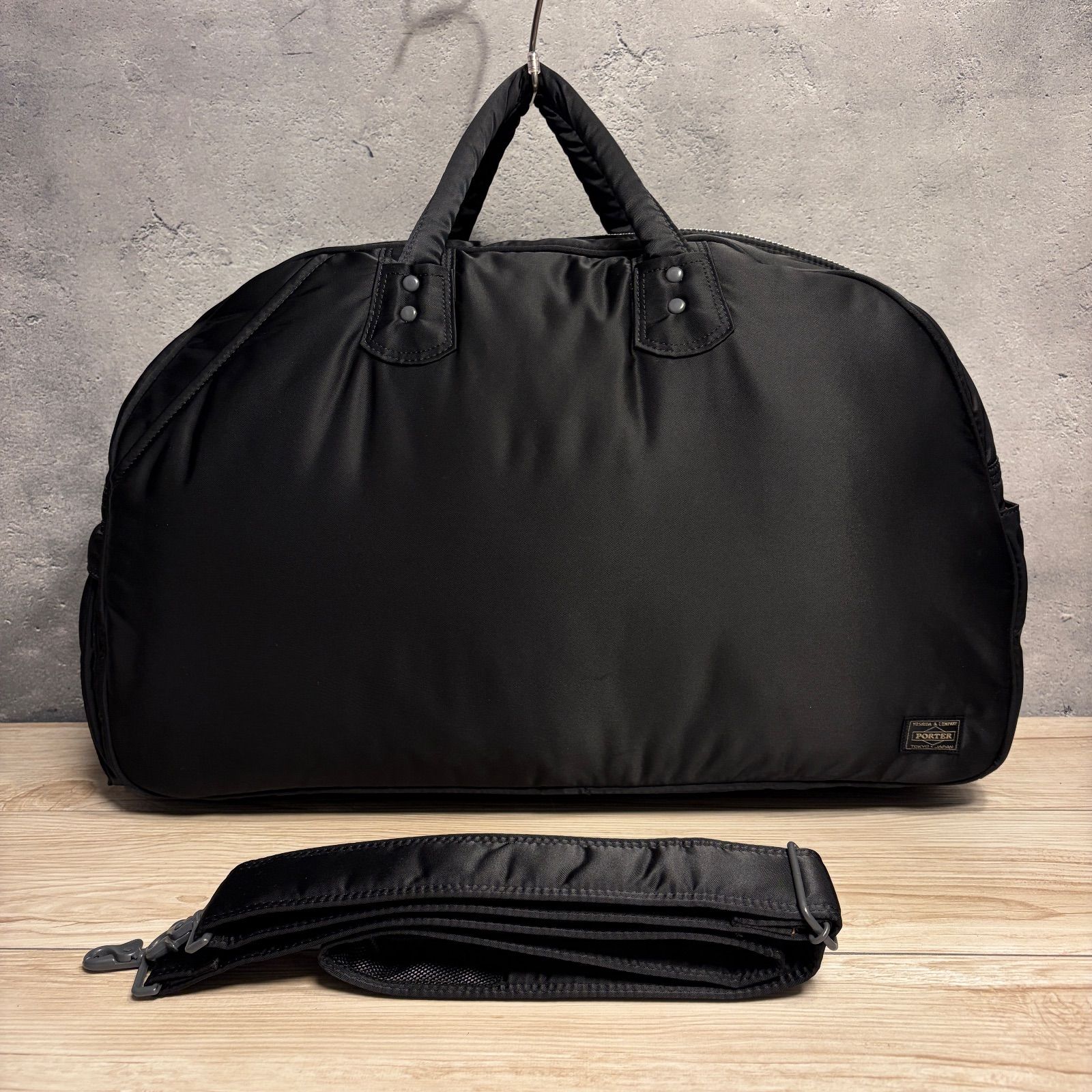 レア　PORTER 大容量 ポーター タンカー ボストンバック 2WAY 黒 TANKER(タンカー) BOSTON BAG | 吉田カバンホームページ | YOSHIDA & Co.
