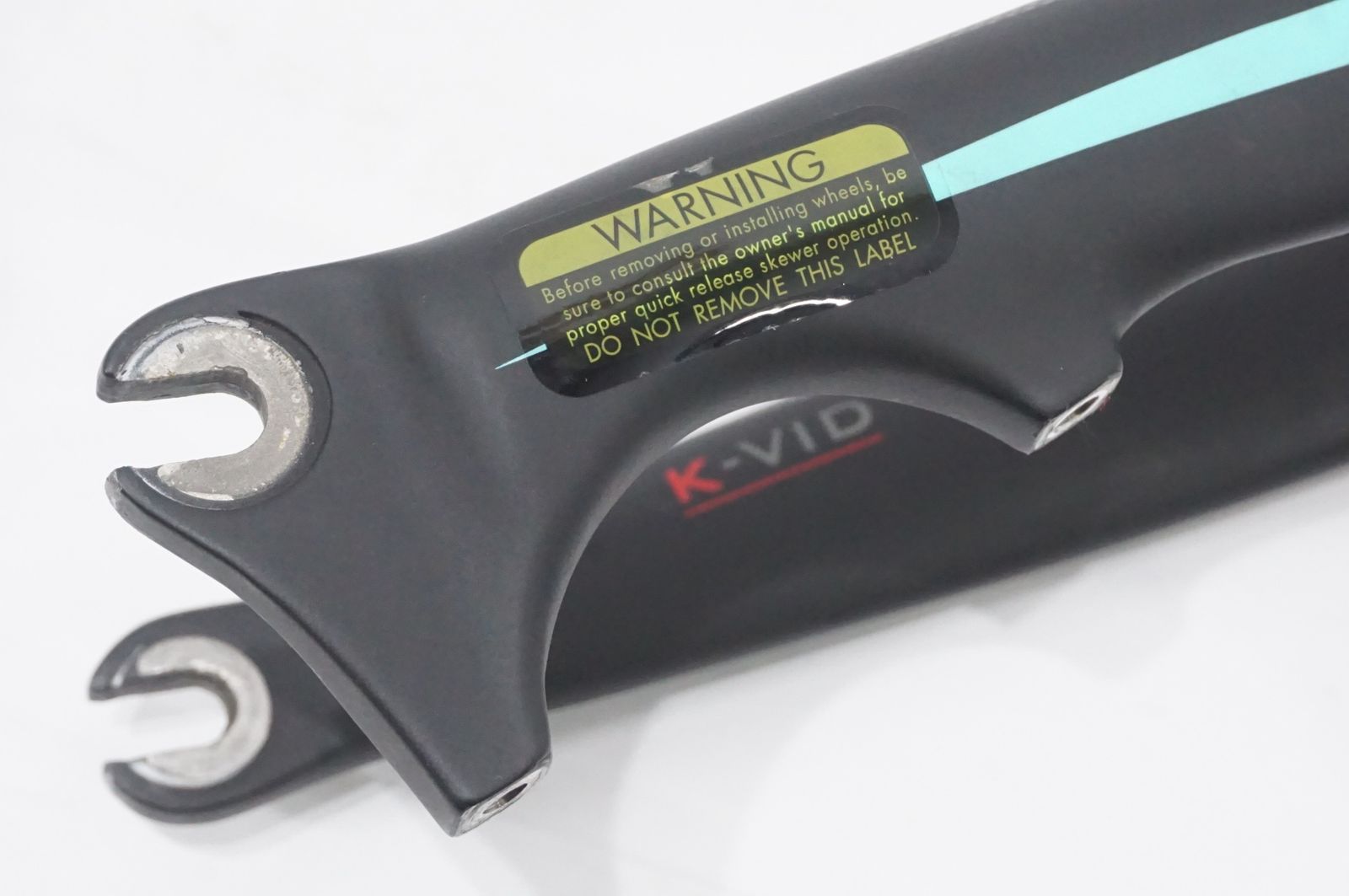 美品　ビアンキBianchi ALU CARBON K-VID フロントフォーク 美品 ビアンキBianchi ALU CARBON K-VID フロントフォーク 美品