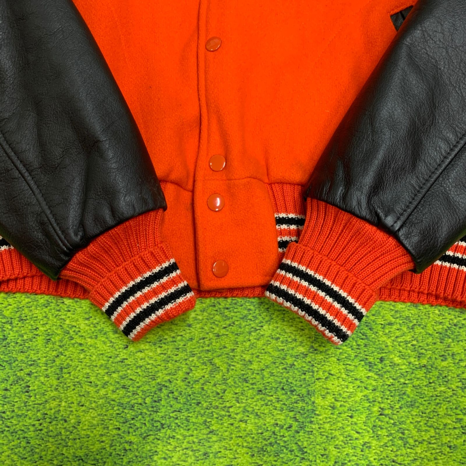 ダイエーホークス 1999年優勝記念 レザースタジャン 革 ビームスコラボ