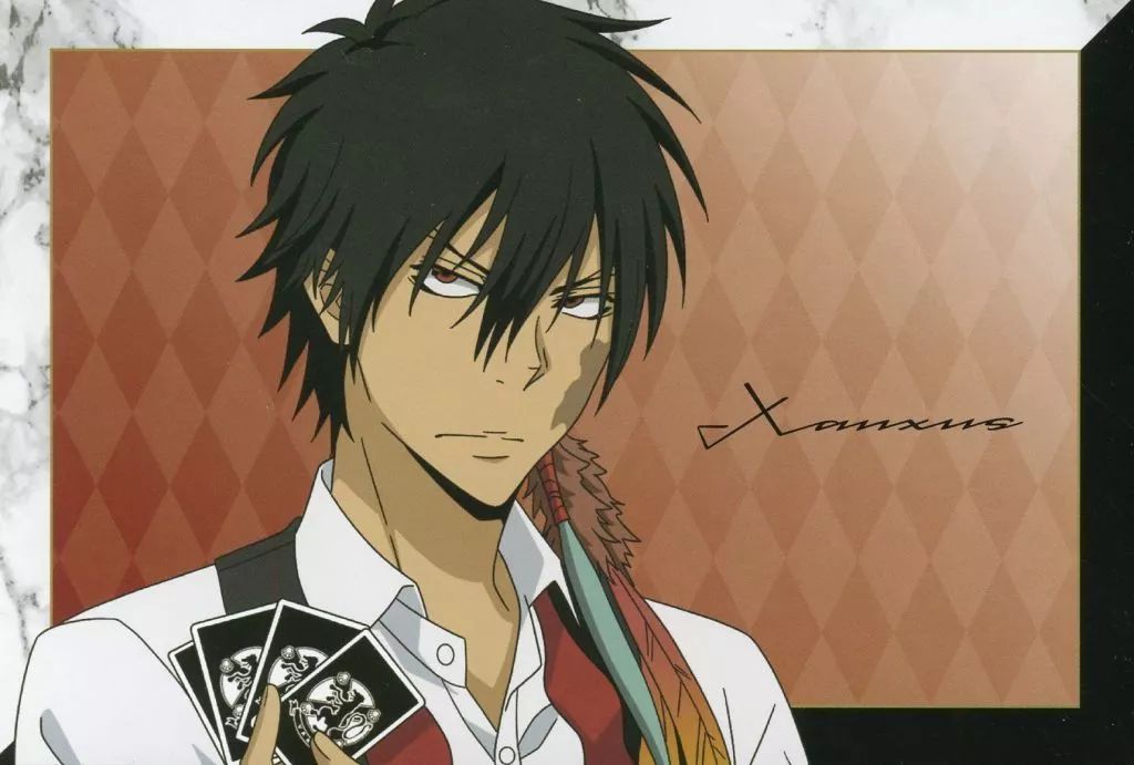 中古】ポストカード XANXUS/10年後(横型) 「家庭教師ヒットマンREBORN