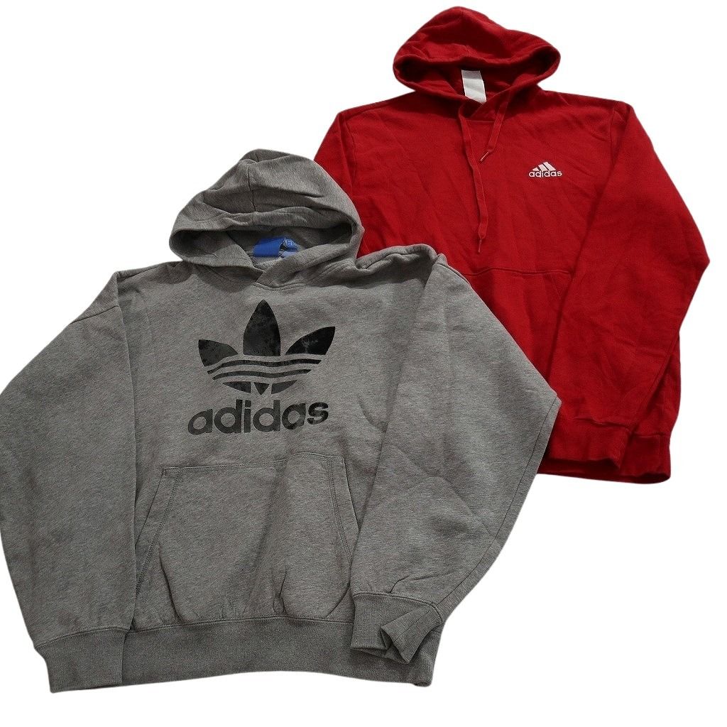 メンズ　フード付きトレーナー　古着　まとめ売り　M〜L スウェット トレーナー メンズ◇フェードスタンドZIPスウェット◇プル