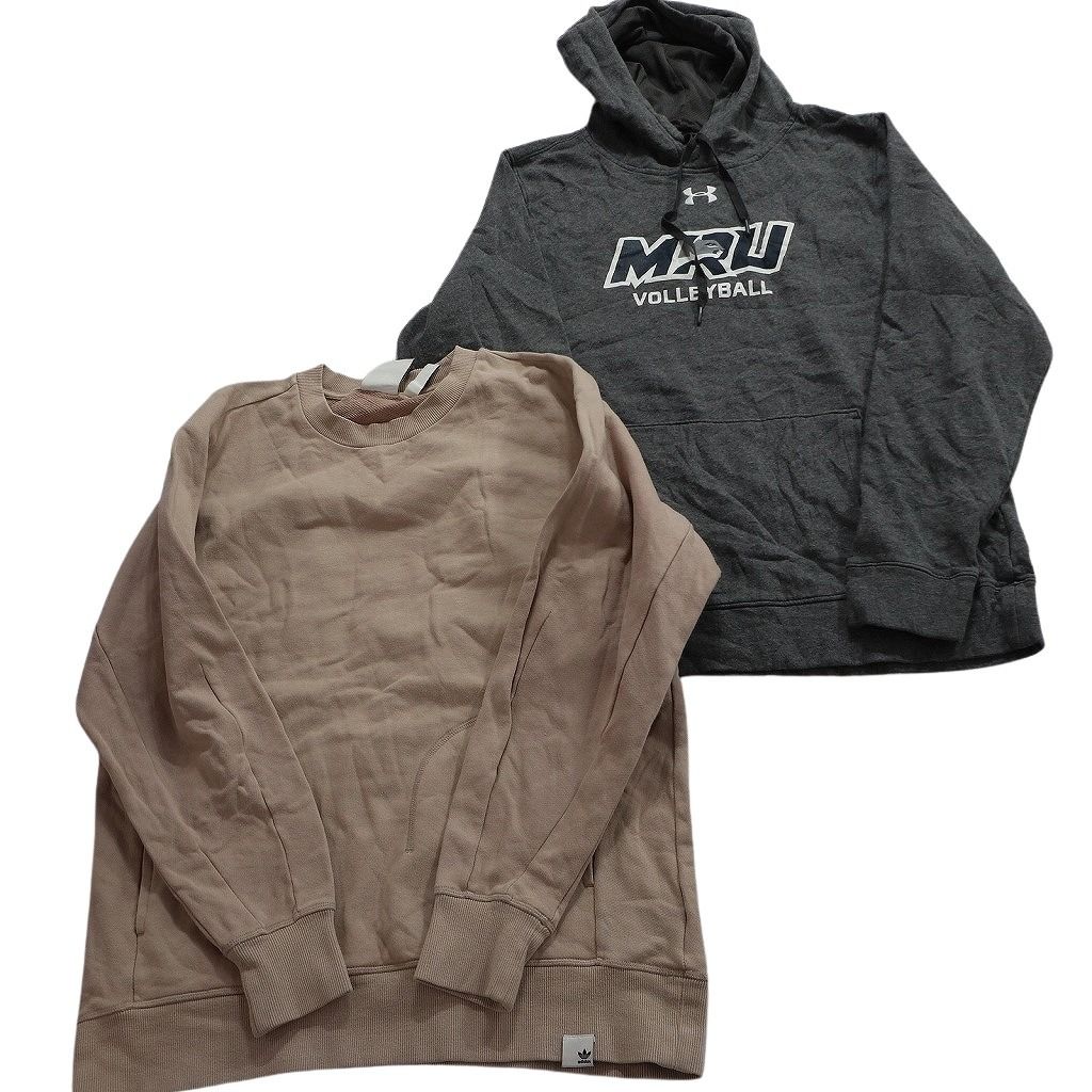 メンズ　フード付きトレーナー　古着　まとめ売り　M〜L 古着卸 まとめ売り スポーツブランドMIX スウェット 8枚セット (メンズ