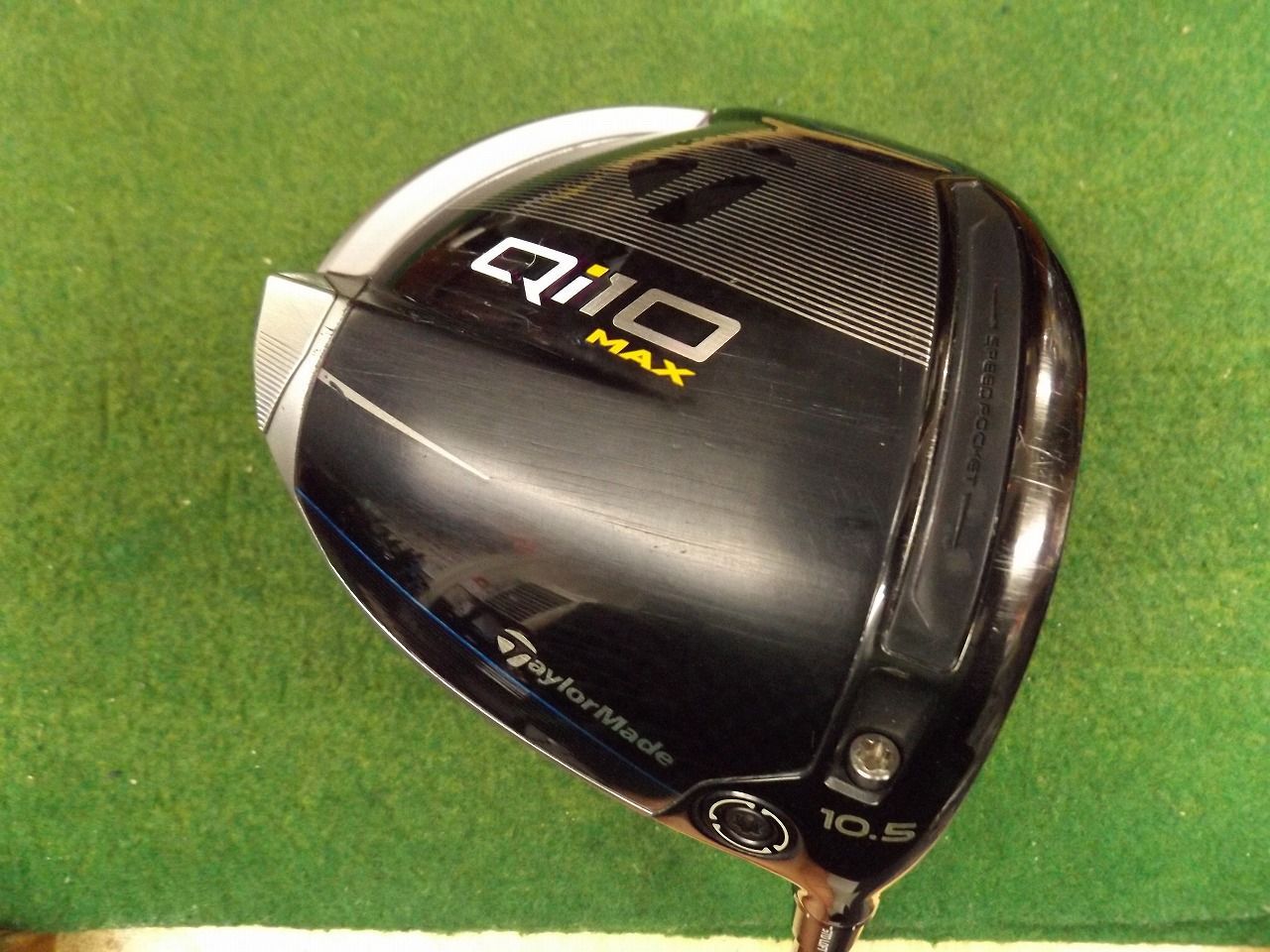 1284 Qi 10 MAX 10.5° Diamana BLUE TM 50 R カバー無 テーラーメイド ドライバー ゴルフクラブ .000108