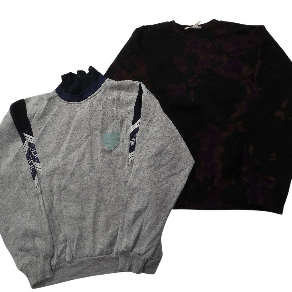 古着卸 まとめ売り カラー スウェット 7枚セット (メンズ M ) カレッジ