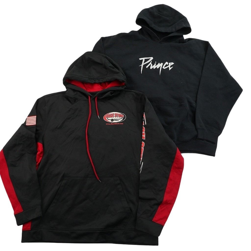 古着卸 まとめ売り カラー パーカー スウェット 8枚セット (メンズ XL