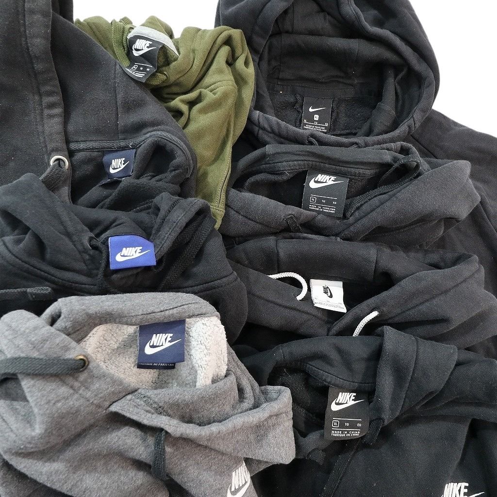 古着卸 まとめ売り ナイキ NIKE スウェット 8枚セット (メンズ XL ) ス