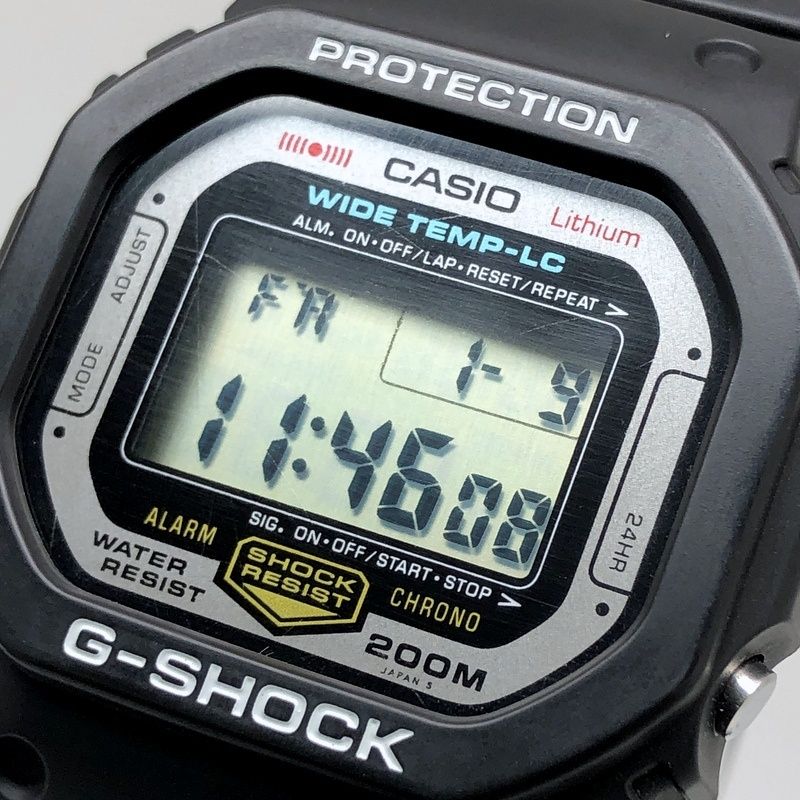 G-SHOCK ジーショック WW-5100C-1 M491 WIDE TEMP-LC -30℃ 初代 耐低温 