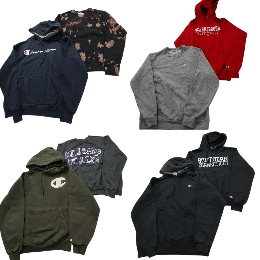 古着卸 まとめ売り チャンピオン Champion スウェット 8枚セット