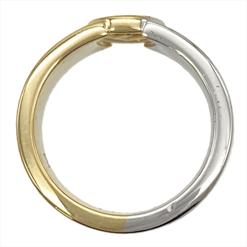 フェンディ FENDI Fロゴ リング 指輪 メタル M ゴールド シルバー