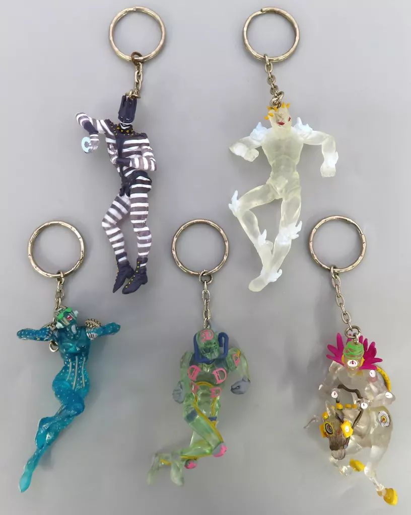 中古】キーホルダー 全5種セット スタンドコレクションフィギュア