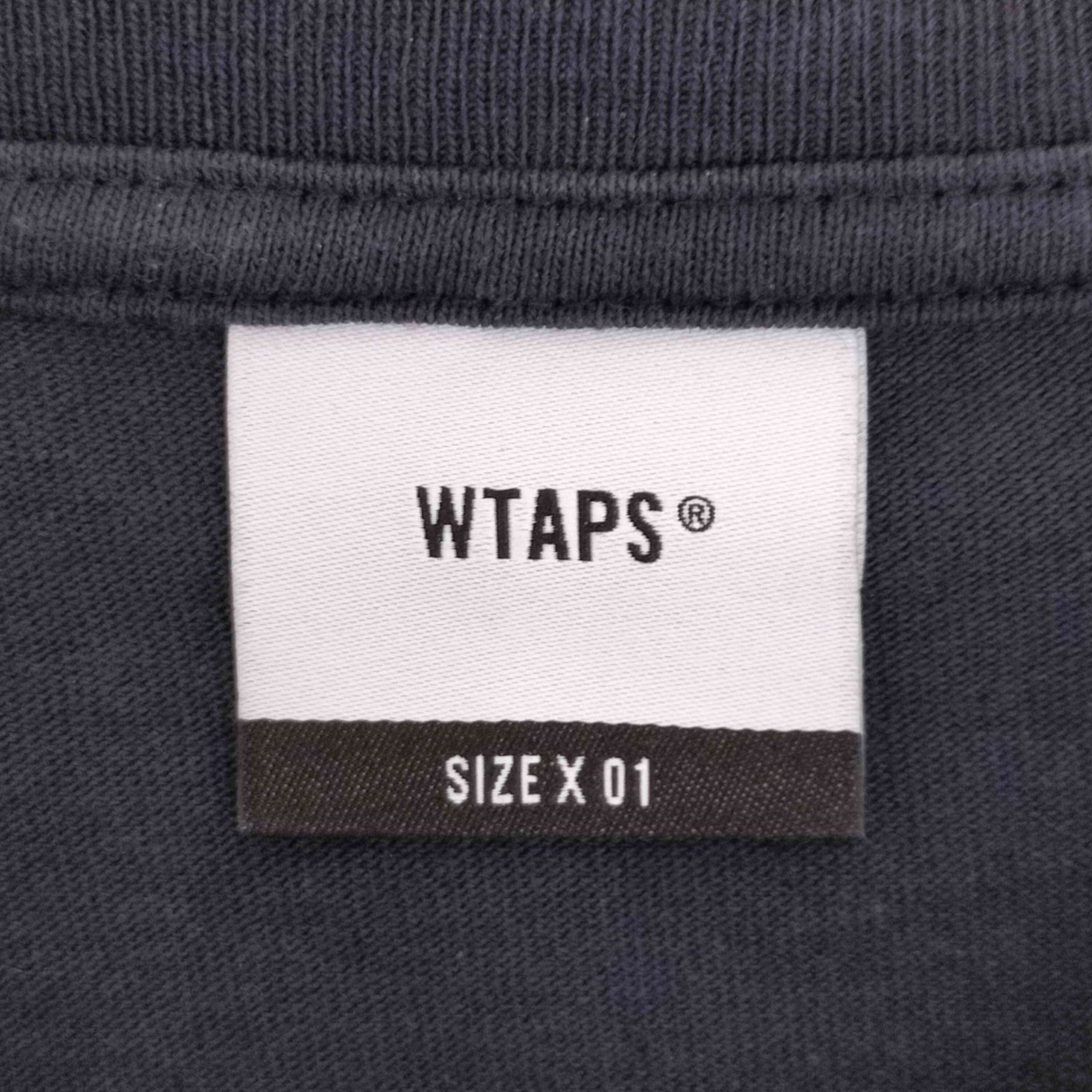 ダブルタップス WTAPS 22SS IDENTITY SS COTTON Tシャツ メンズ JPN：1