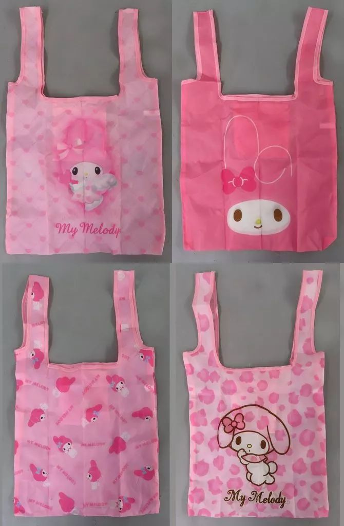 激レア♡マイメロディ　エコバッグ　☆未使用品☆ 中古】バッグ 全4種セット 「マイメロディ エコバッグ」 - メルカリ