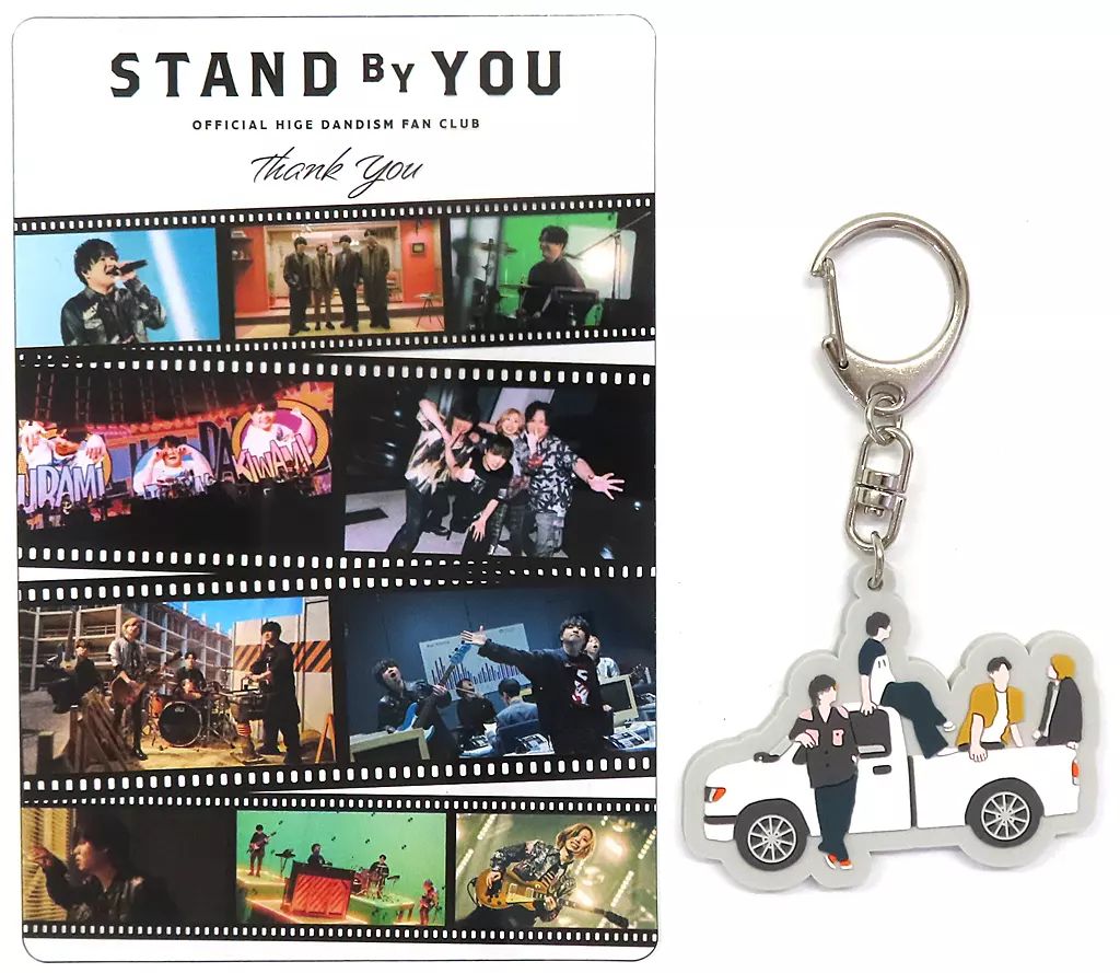 中古】グッズセット Official髭男dism クリアポストカード＆ラバー