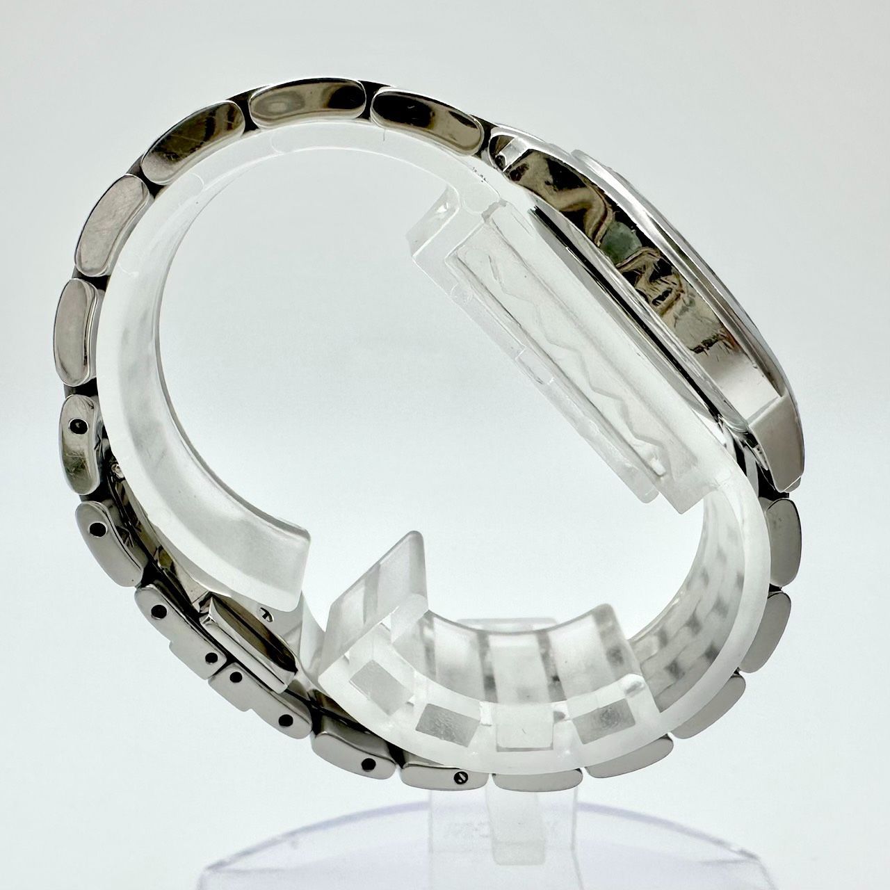 返品OK】新品電池交換済み GUCCI グッチ 5500L クォーツ デイト