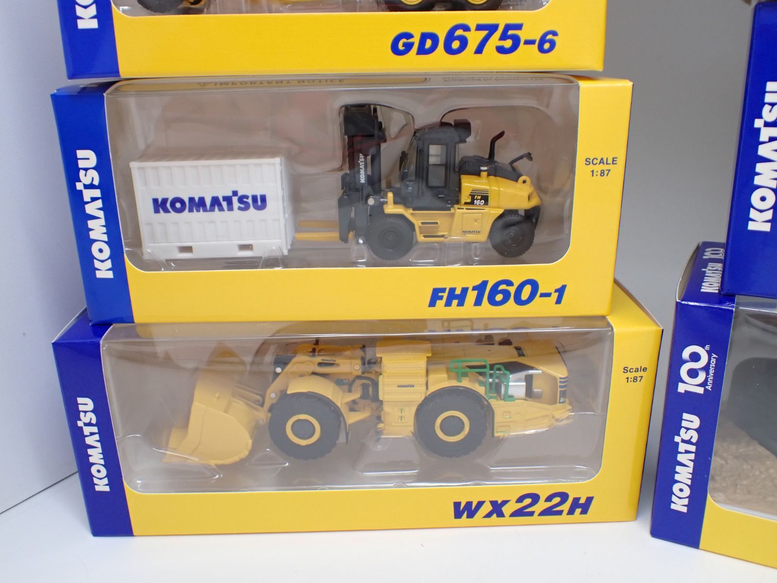 52661】 コマツ KOMATSU 株主優待 非売品 オリジナルミニチュア 11種