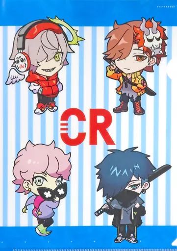 中古】クリアファイル だるまいずごっど＆ありさか＆VanilLa＆ふらんし