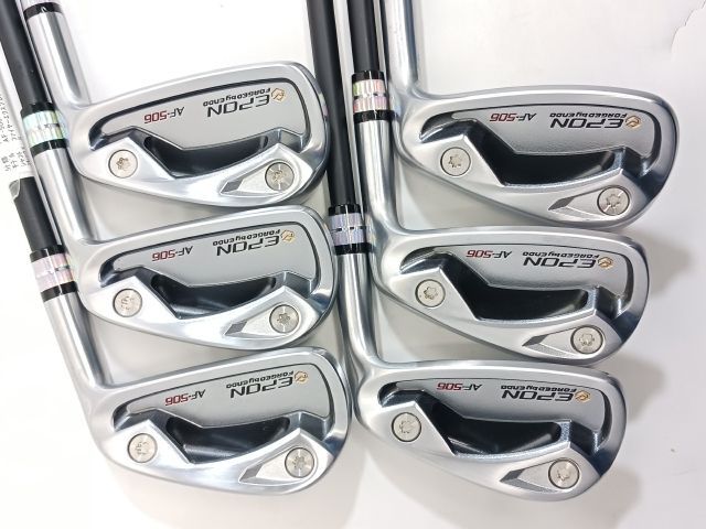 入間□【中古】 アイアンセット エポン AF-506 6本(5-9 P) ファイヤー