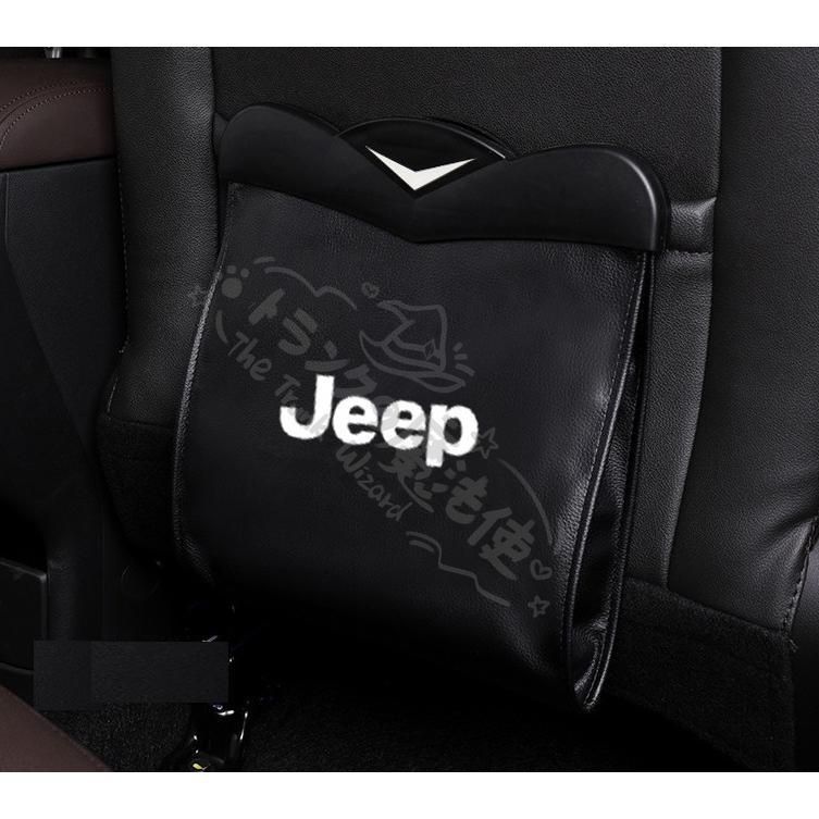 人気商品ジープ 車載ごみ箱 蓋つき 防水車用ゴミ箱 引っ掛け式 PU製 折り畳み式 磁石付き マグネット LEDライト 車用収納ケース シートバックポケット CLJ1T130Q025