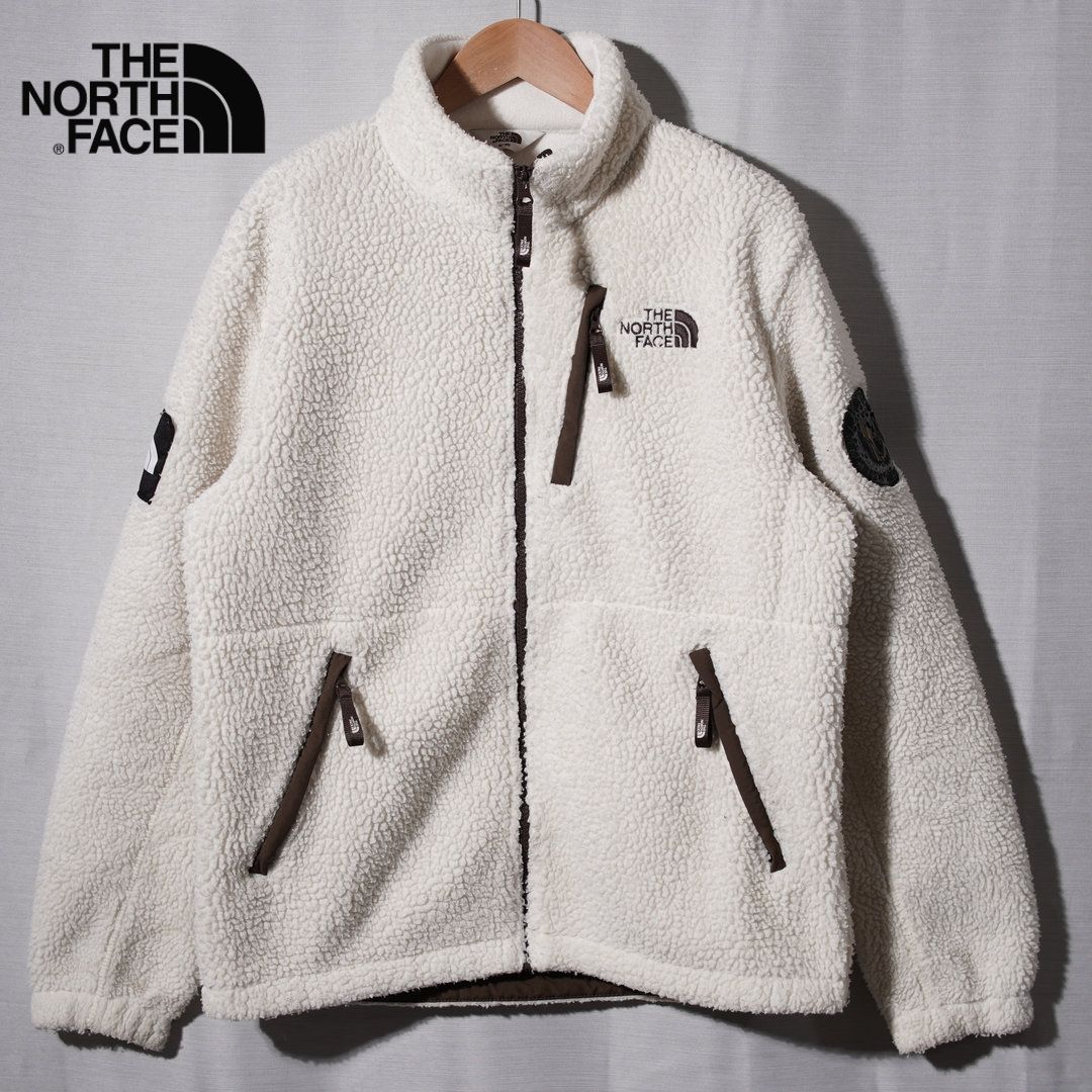 ノースフェイス THE NORTH FACE ボア フリース ジャケット M ホワイト 