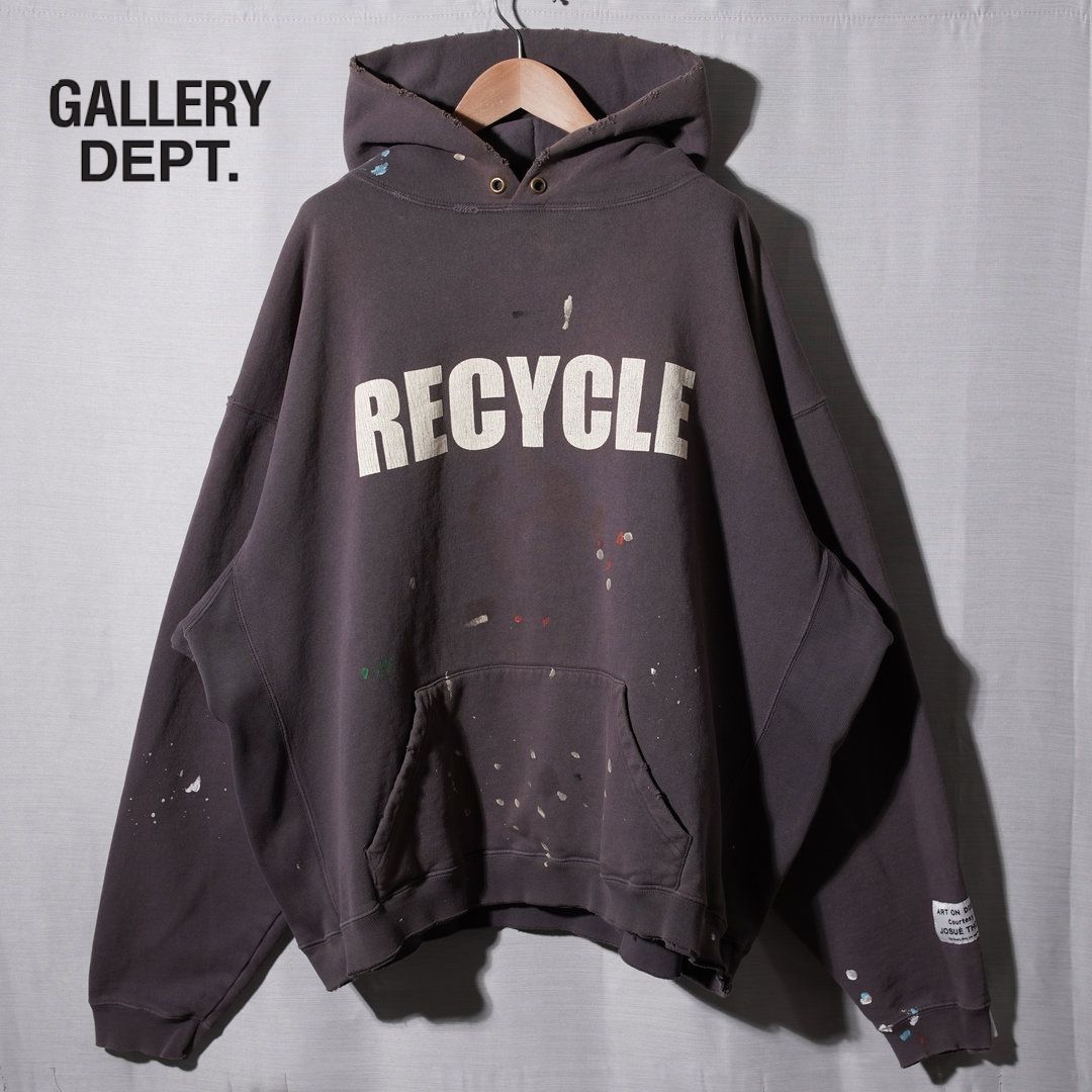 ギャラリー デプト GALLERY DEPT Recycle パーカー XXL 相当 表記 L