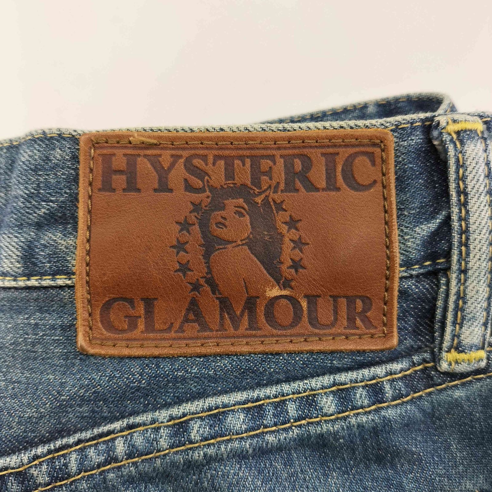 ヒステリックグラマー HYSTERIC GLAMOUR スタッズ5ポケットデニム