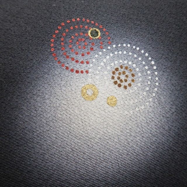  百華 Y 4355 ロング丈 正絹 仕付け糸付 道行コート 羽織 着物 浴衣