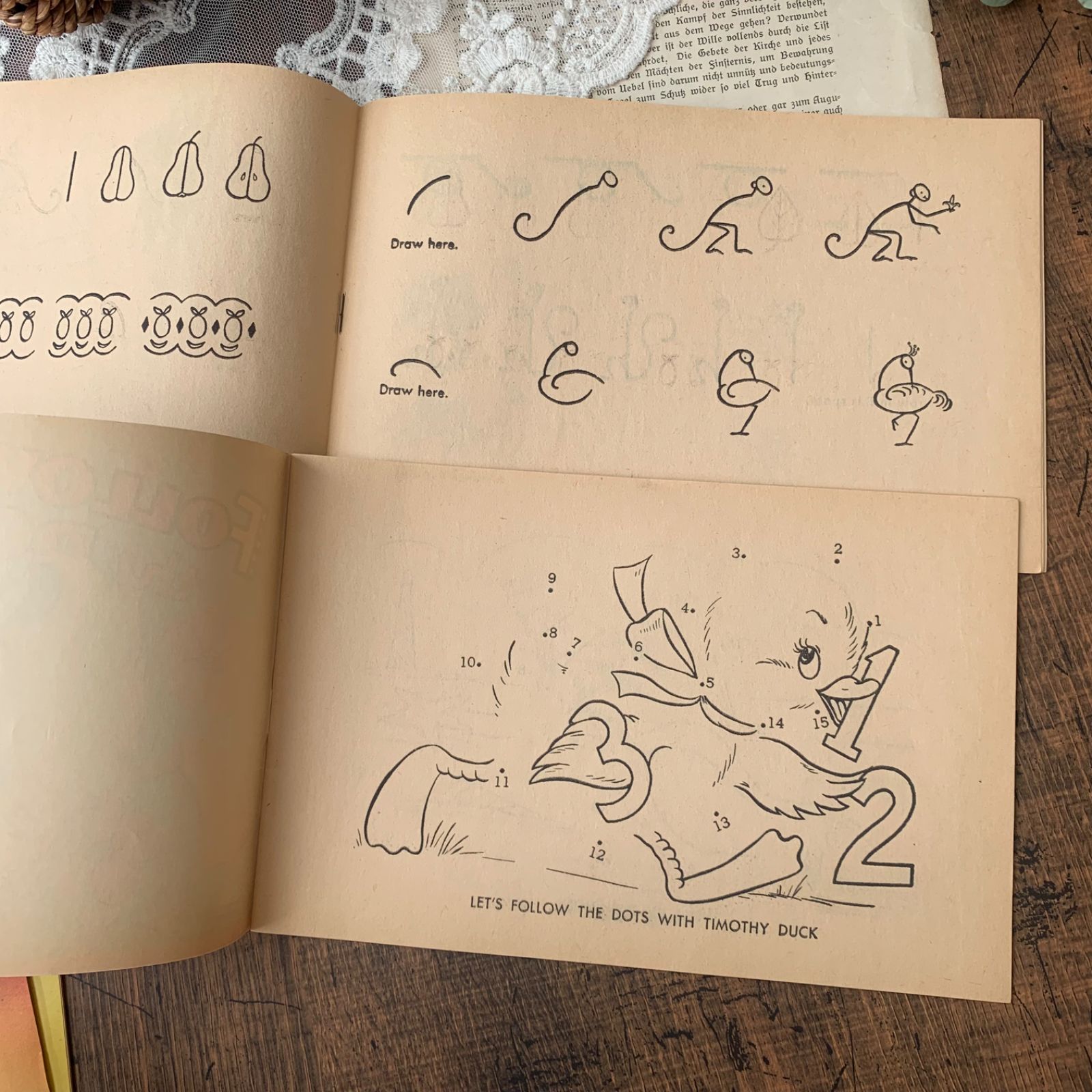 ヴィンテージ ワークブック 5冊セット 1950年 紙もの まとめ売り