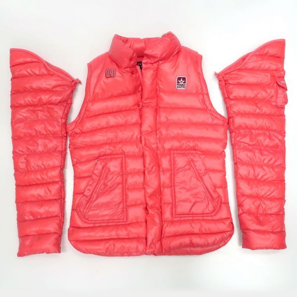 PEARLY GATES ダウンジャケット 2way ピンク 055-220046 #1 レディース