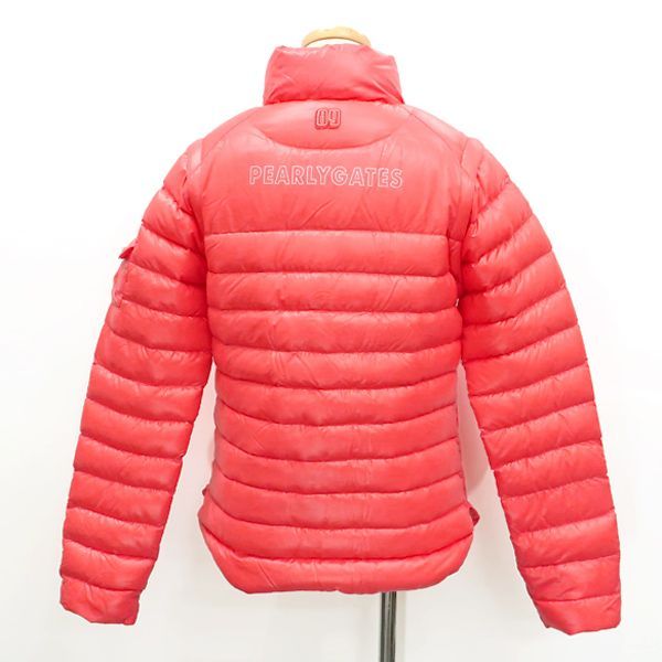 PEARLY GATES ダウンジャケット 2way ピンク 055-220046 #1 レディース