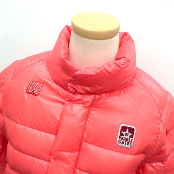 PEARLY GATES レッド ダウンジャケット 2WAY パーリーゲイツ 6 PEARLY GATES レッド ダウンジャケット 2WAY パーリーゲイツ 6 - メルカリ