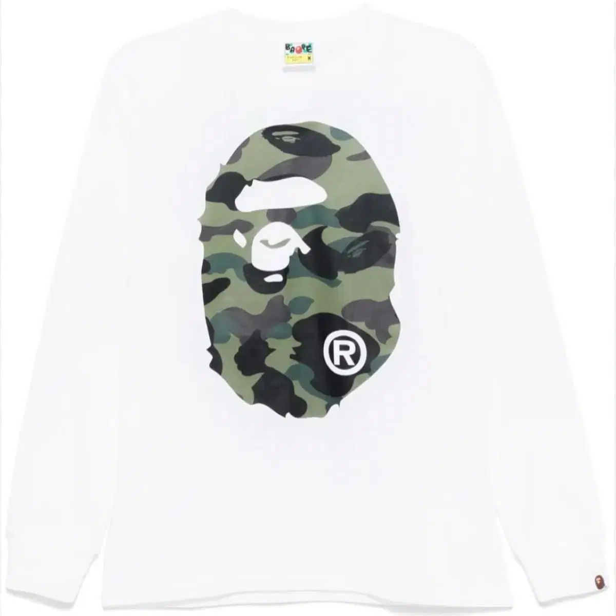 A BATHING APE アベイシングエイプ カモフラ ロングスリーブ s