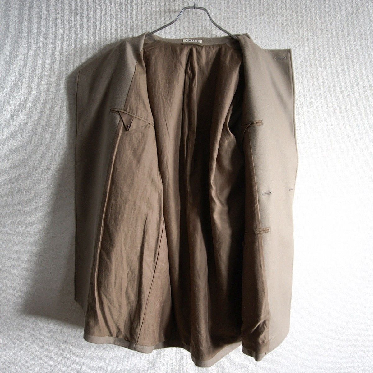 人気】AURALEE【LIGHT MELTON OVER COAT】3 ライトメルトン オーバー 