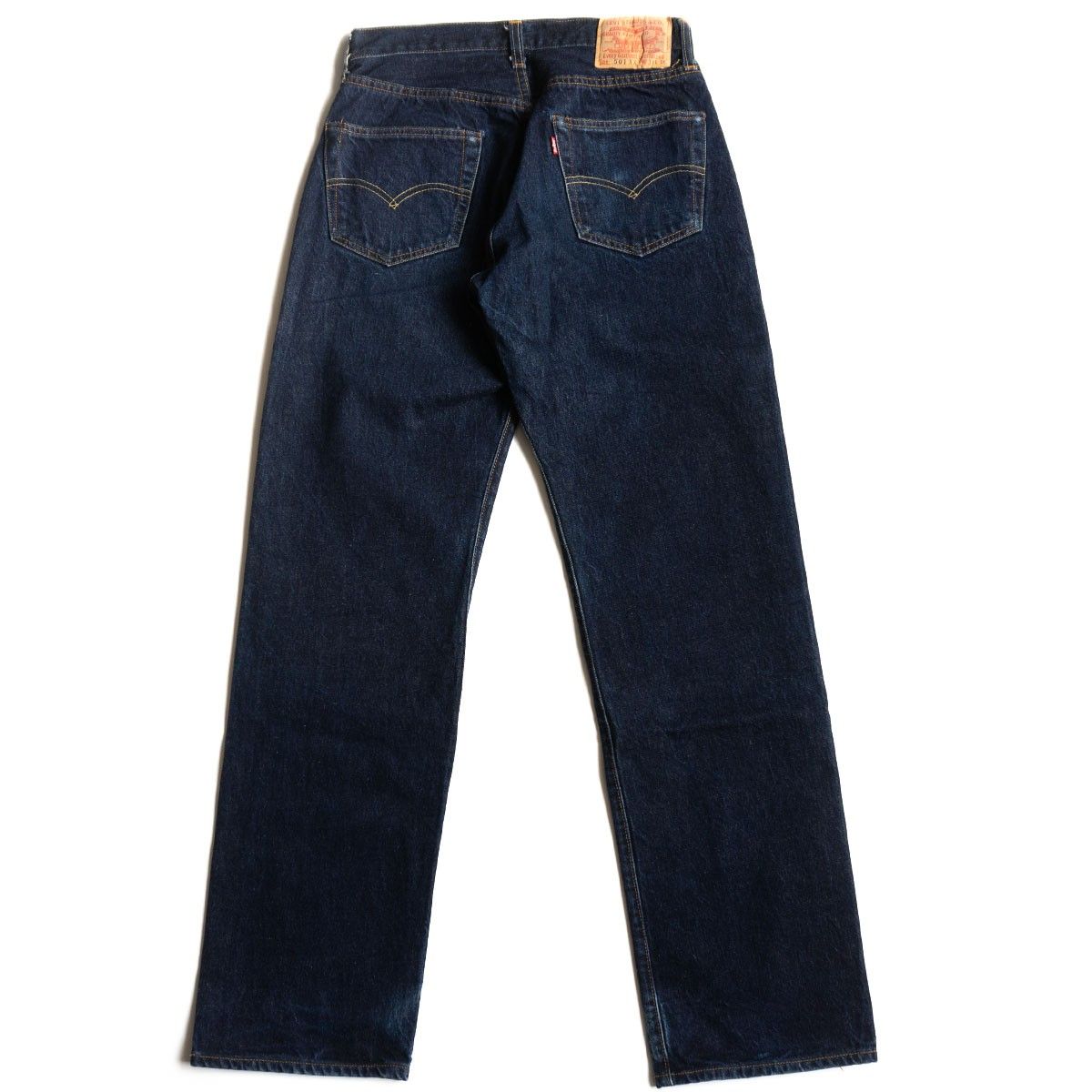 Levi's 501XX 55501 W30 USA製　バレンシア製　濃紺 Levi's 501XX 55年 復刻 555 バレンシア 濃紺 USA製 - メルカリ