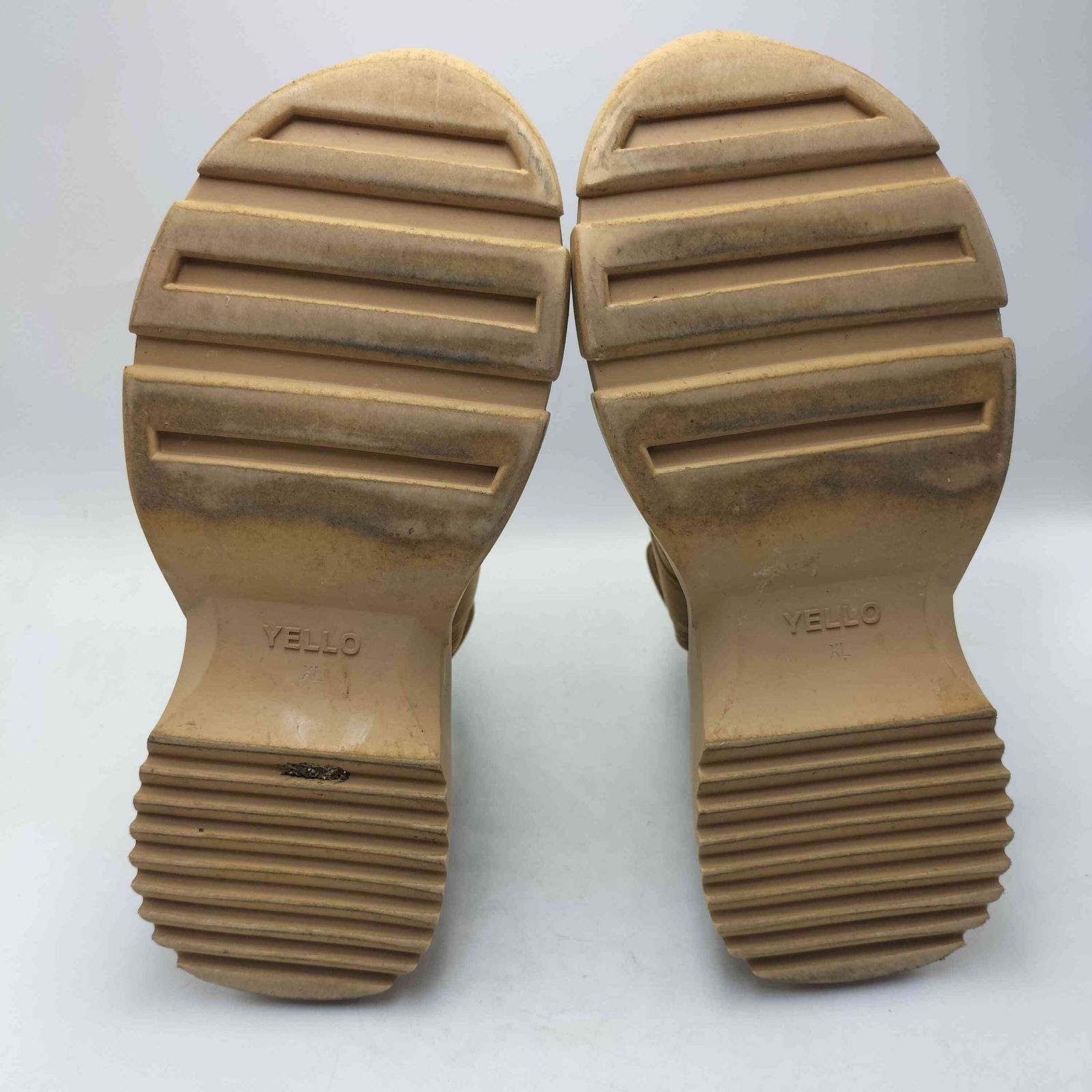 イエロー YELLO CREMA DOUBLE SNEAKER SANDALS レディース XL - メルカリ