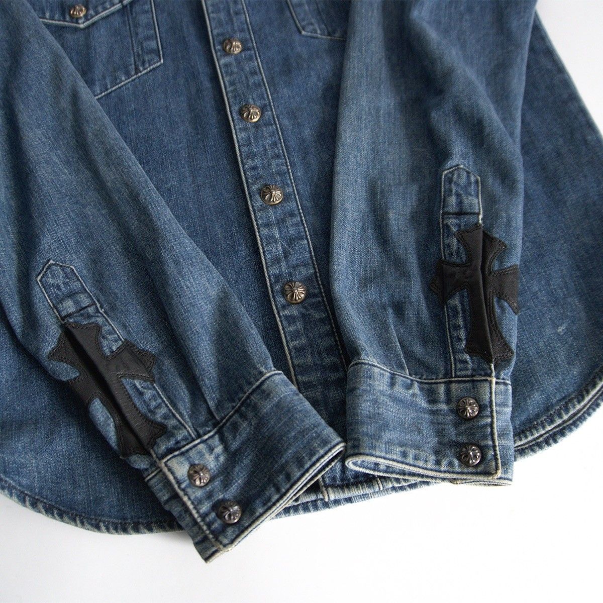 美品】CHROME HEARTS【DENIME WESTERN V1】SM クロムハーツ デニム 