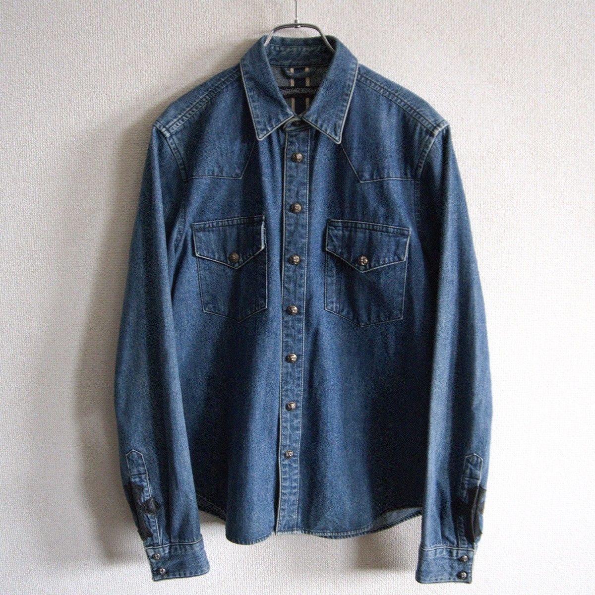 美品】CHROME HEARTS【DENIME WESTERN V1】SM クロムハーツ デニム 