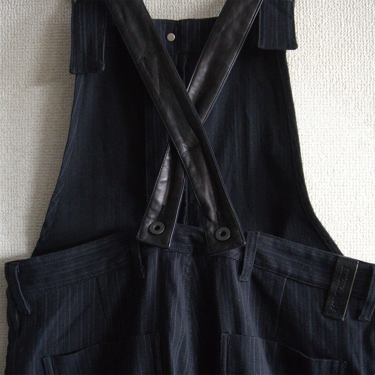 美品】ISAMU KATAYAMA BACKLASH【ストラップレザー ストライプ