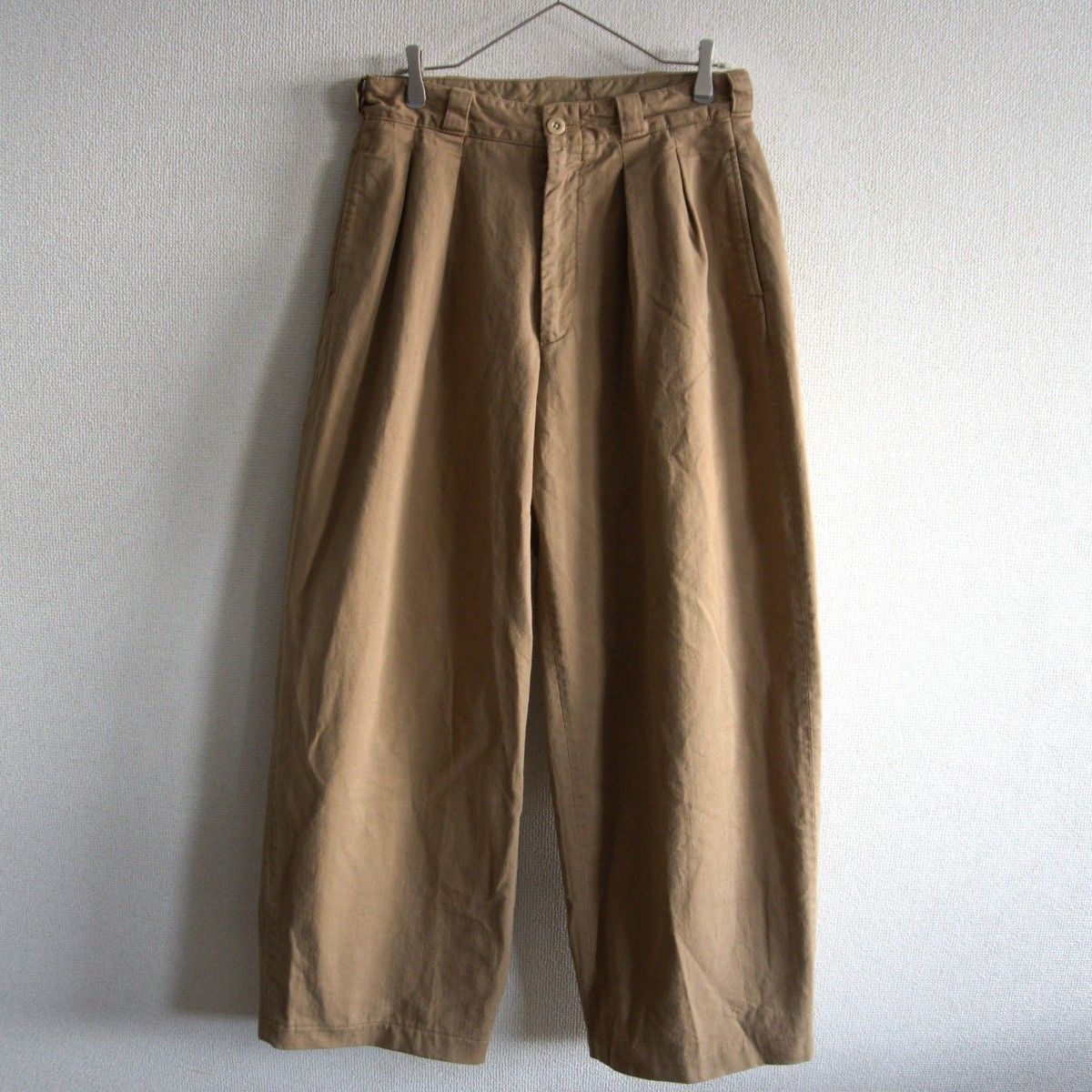 美品】MINEDENIM【25SS/E.Wide Chino TRS】 マインデニム ワイド チノ