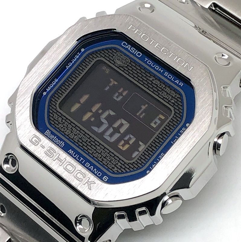 G-SHOCK ジーショック GMW-B5000D-2 フルメタル メタリックブルー