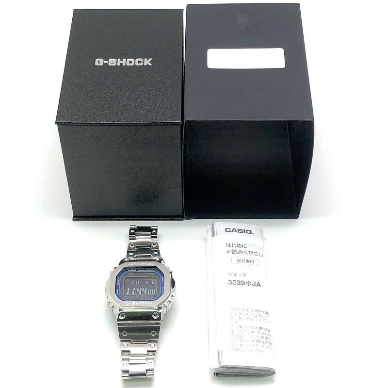 G-SHOCK ジーショック GMW-B5000D-2 フルメタル メタリックブルー