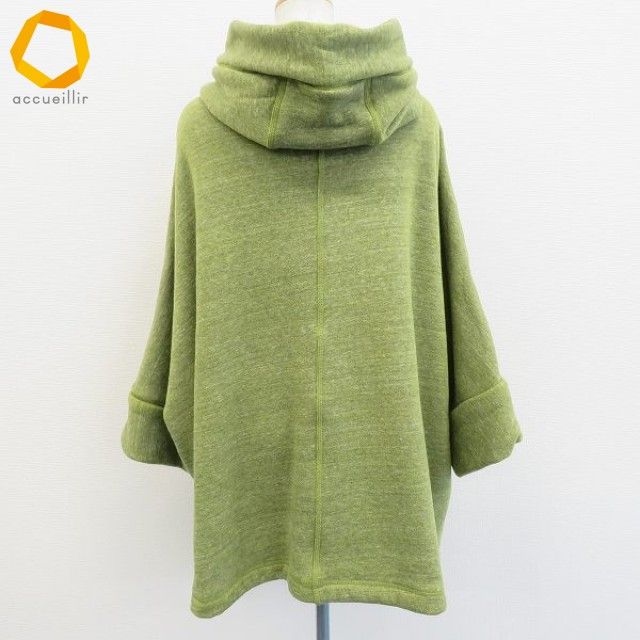 キューブキューブセンソユニコ Cube-Cube sensounico パーカー ドルマンスリーブ フーディー ジップアップ 裏ボア レディース a 859853 パーカー トップス レディース