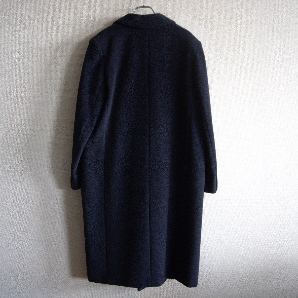 Max Mara カシミヤ混 ウールコート 紺色 40サイズ イタリア製 525 中古・古着通販】MaxMara (マックスマーラ) カシミヤ混 ロングコート