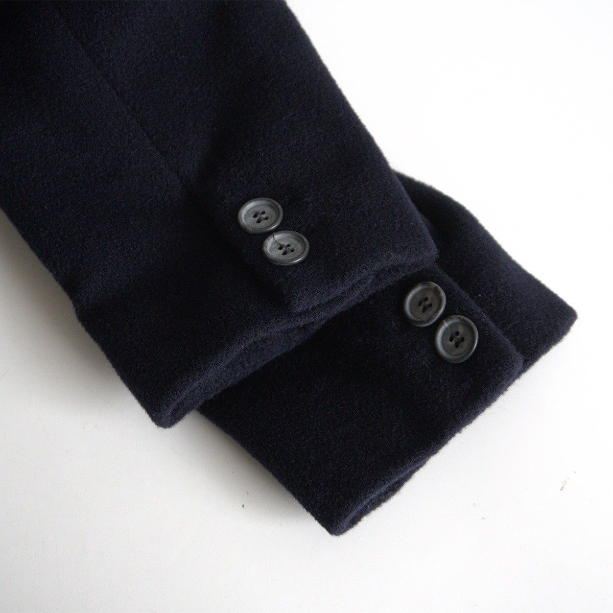 最高級】 MAX MARA【ウール カシミヤ ロングコート】40 ネイビー