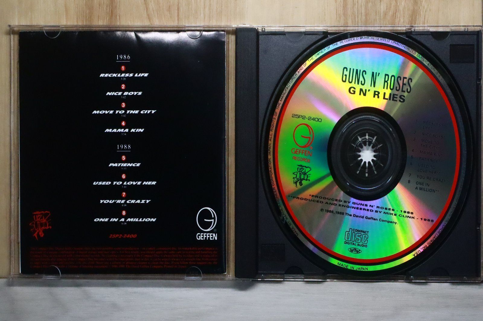 国内盤CD☆ガンズ・アンド・ローゼズ/Guns N' Roses□ GN'R ライズ