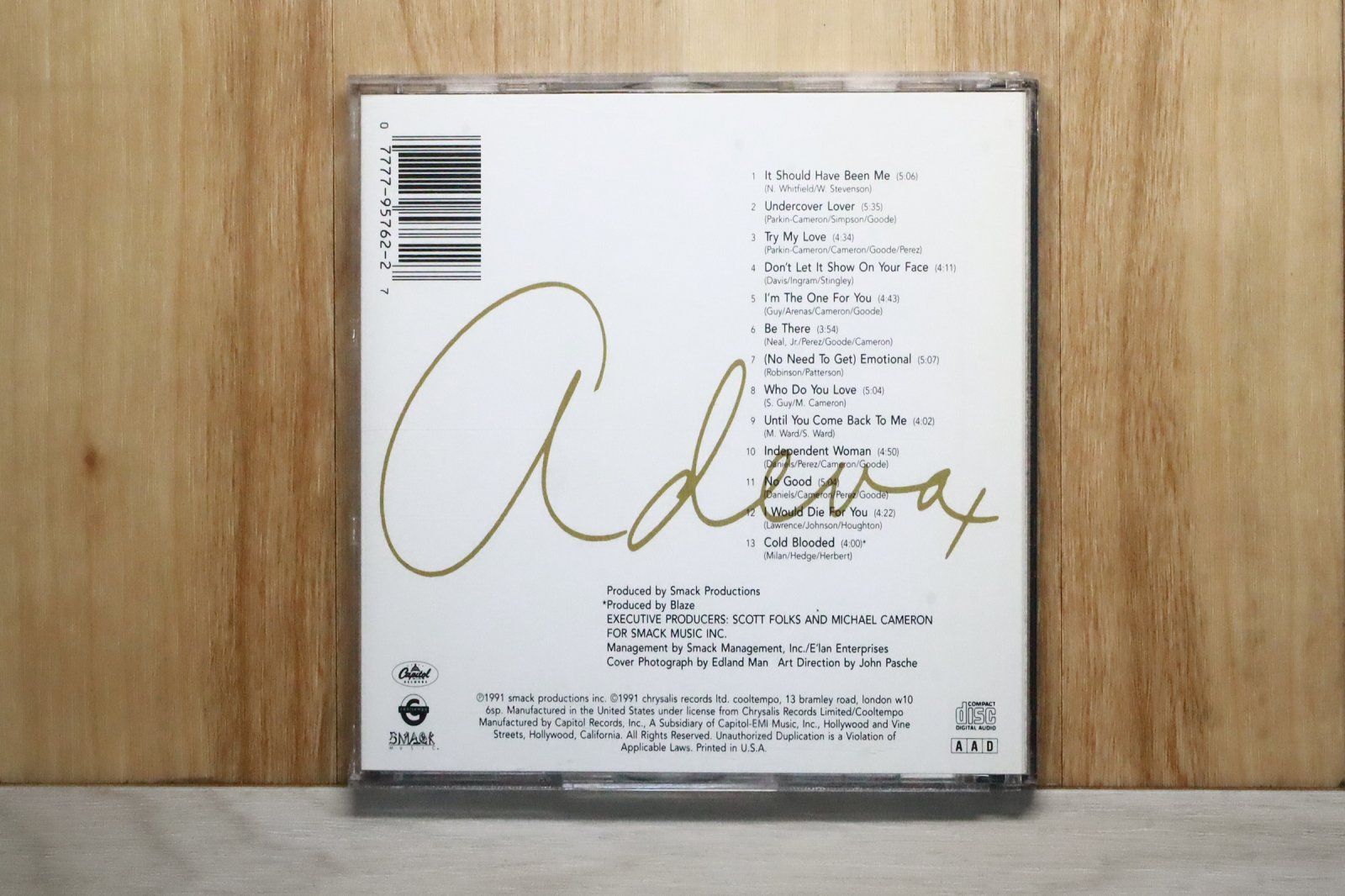 中古CD☆アディーヴァ/Adeva□ Love Or Lust 【CDP7957622